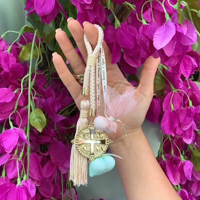 Μπομπονιέρα γάμου-βάπτισης Κωνσταντινατο