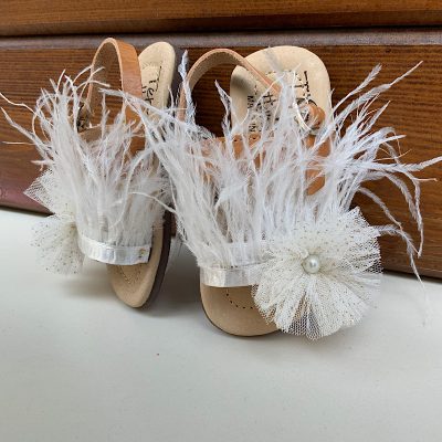 Πεδιλακια φτερα στρουθοκάμηλο