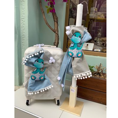 Πακέτο βάπτισης για αγόρι με θέμα δεινοσαυράκι