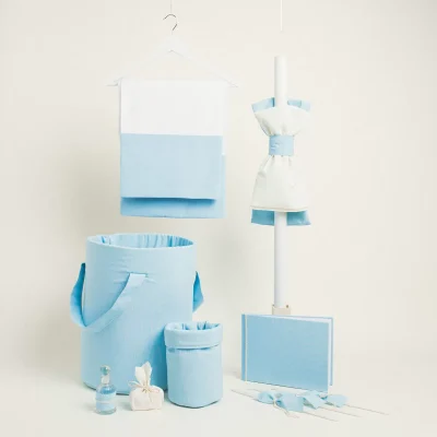 ΣΕΤ ΒΑΠΤΙΣΗΣ ΜΟΝΟΧΡΩΜΟ PREMIUM ΓΑΛΑΖΙΟ