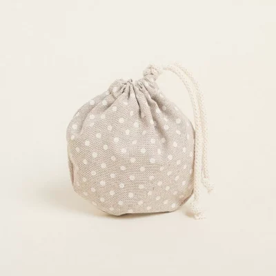 ΠΟΥΓΚΙ ΟΒΑΛ ΜΕ ΚΟΡΔΟΝΙ ΜΠΕΖ ΜΕ ΛΕΥΚΟ ΠΟΥΑ