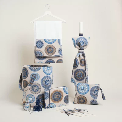 ΣΕΤ ΒΑΠΤΙΣΗΣ ΜΠΛΕ ΜΑΝΤΑΛΑ