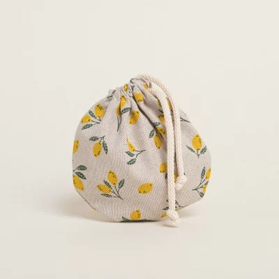 ΠΟΥΓΚΙ ΟΒΑΛ ΜΕ ΚΟΡΔΟΝΙ ΣΕ ΥΦΑΣΜΑ ΜΠΕΖ ΜΕ ΛΕΜΟΝΙΑ