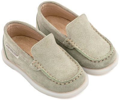 Καστόρινα Loafer Ιστιοπλοϊας από Δέρμα Suede σε Μέντα Χρώμα