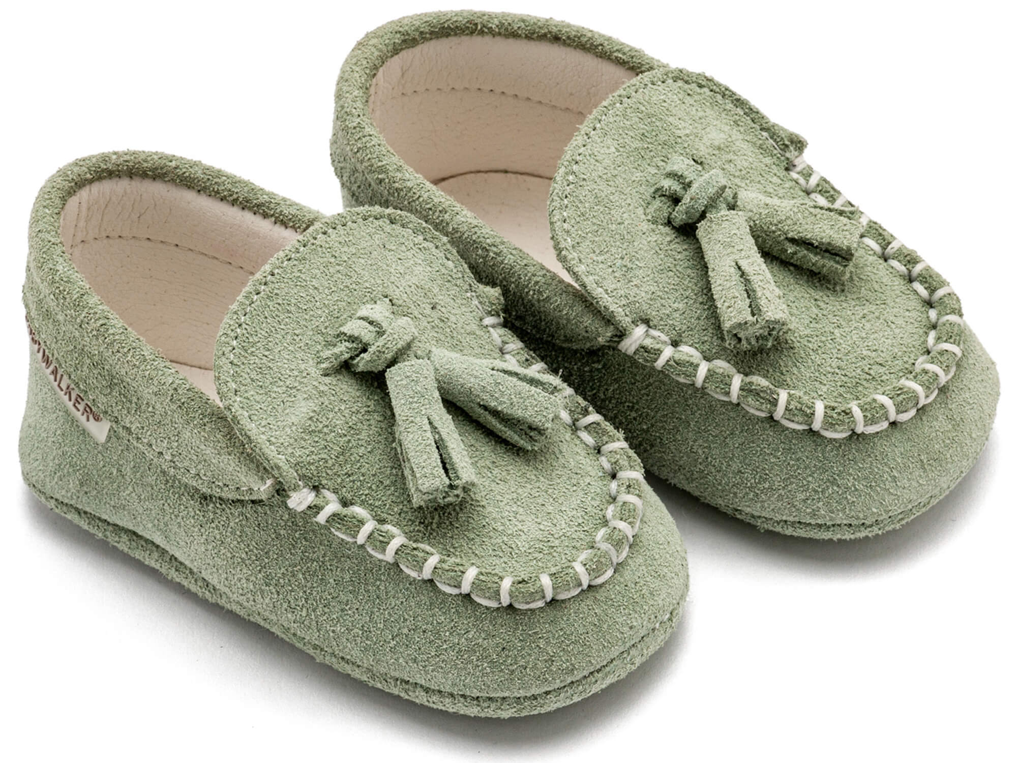 Καστόρινο Loafer MI1130 Μέντα Καστόρινο Loafer με Φουντάκια σε Μέντα Χρώμα