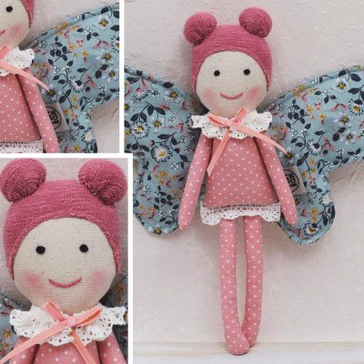 Πασχαλινή Λαμπάδα Χειροποίητη My Tiny Friend – Πεταλούδα Κάλλυ