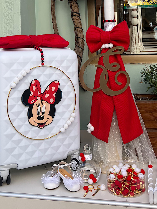 Βαπτιστικό πακέτο Minnie Mouse σε κόκκινο-λευκό Βαπτιστικό πακέτο Minnie Mouse σε κόκκινο-λευκό - Image 6